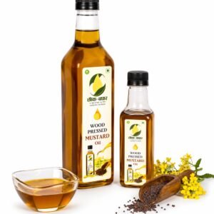 Chhaunk Baghar Wood Pressed Mustard Oil | Traditional Kolhu Extracted | Chemical-Free & Naturally Rich
